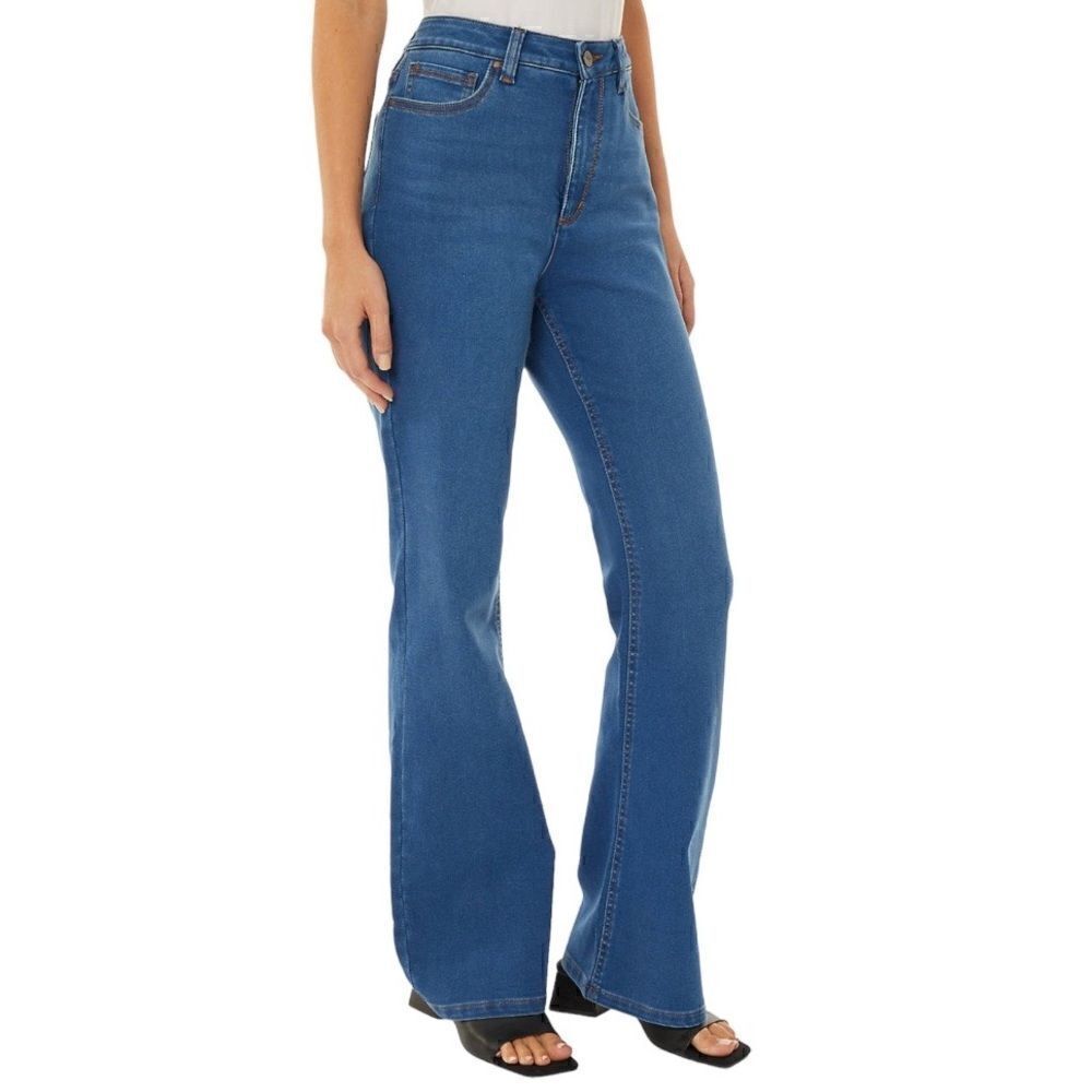 Jones New York Women’s Lexington High Rise Flare Leg Jeans in the Size 12/31 - Picture 4 of 10